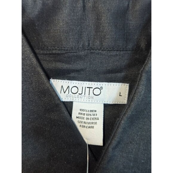 Mojito Collection Titos Handmade Vodka Guayabera Shirt Large NWT - Picture 5 of 7